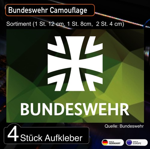Bundeswehr aufkleber - bundeswehr,