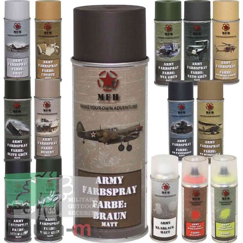 Farbspray army matt - matt, ml