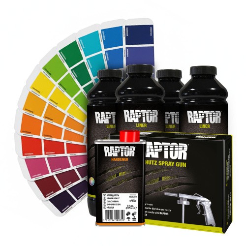 Raptor lack flaschen kit - lack, 4l
