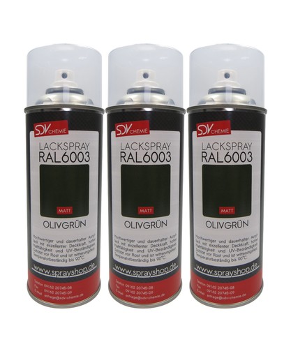 400ml lackspray ral 6003 - lackspray,